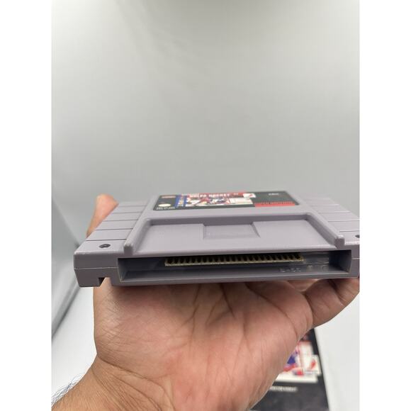 Super Nintendo SNES Game NHLPA Hockey 93 CIB Complete In Box - Picture 15 of 16